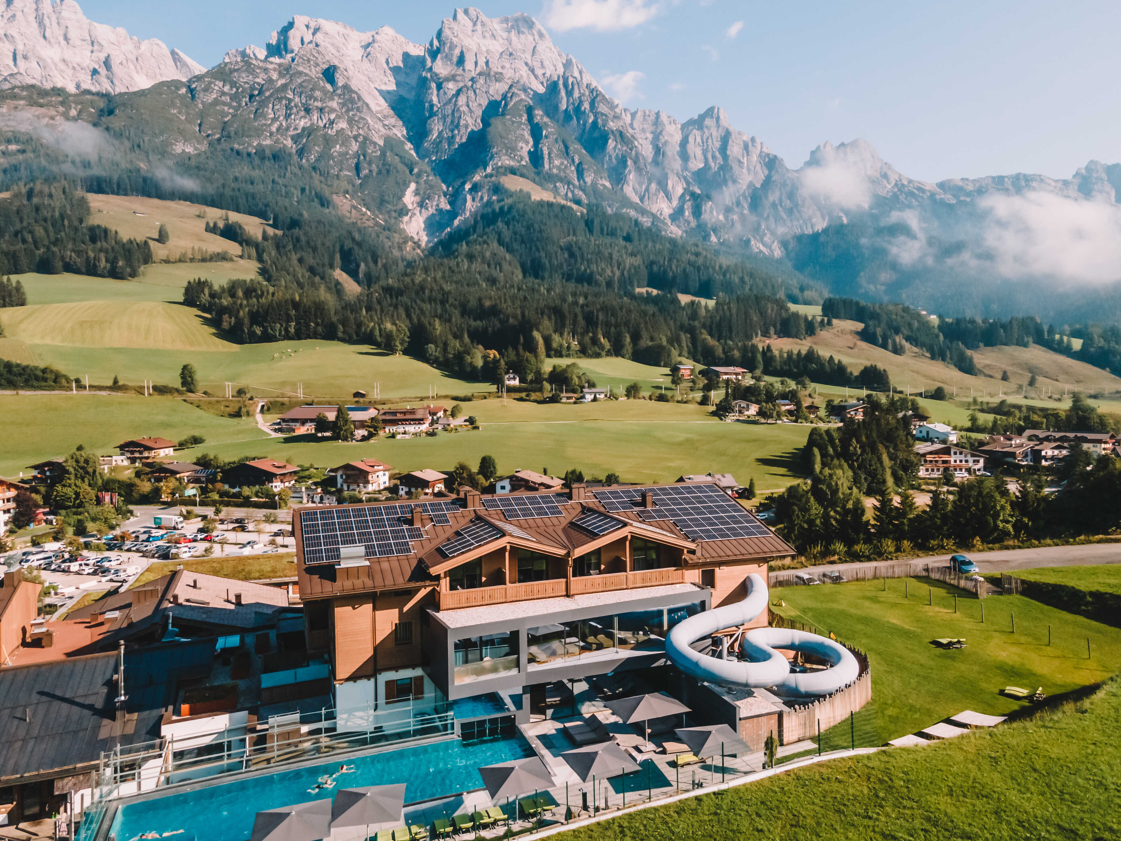 Die Riederalm von außen
