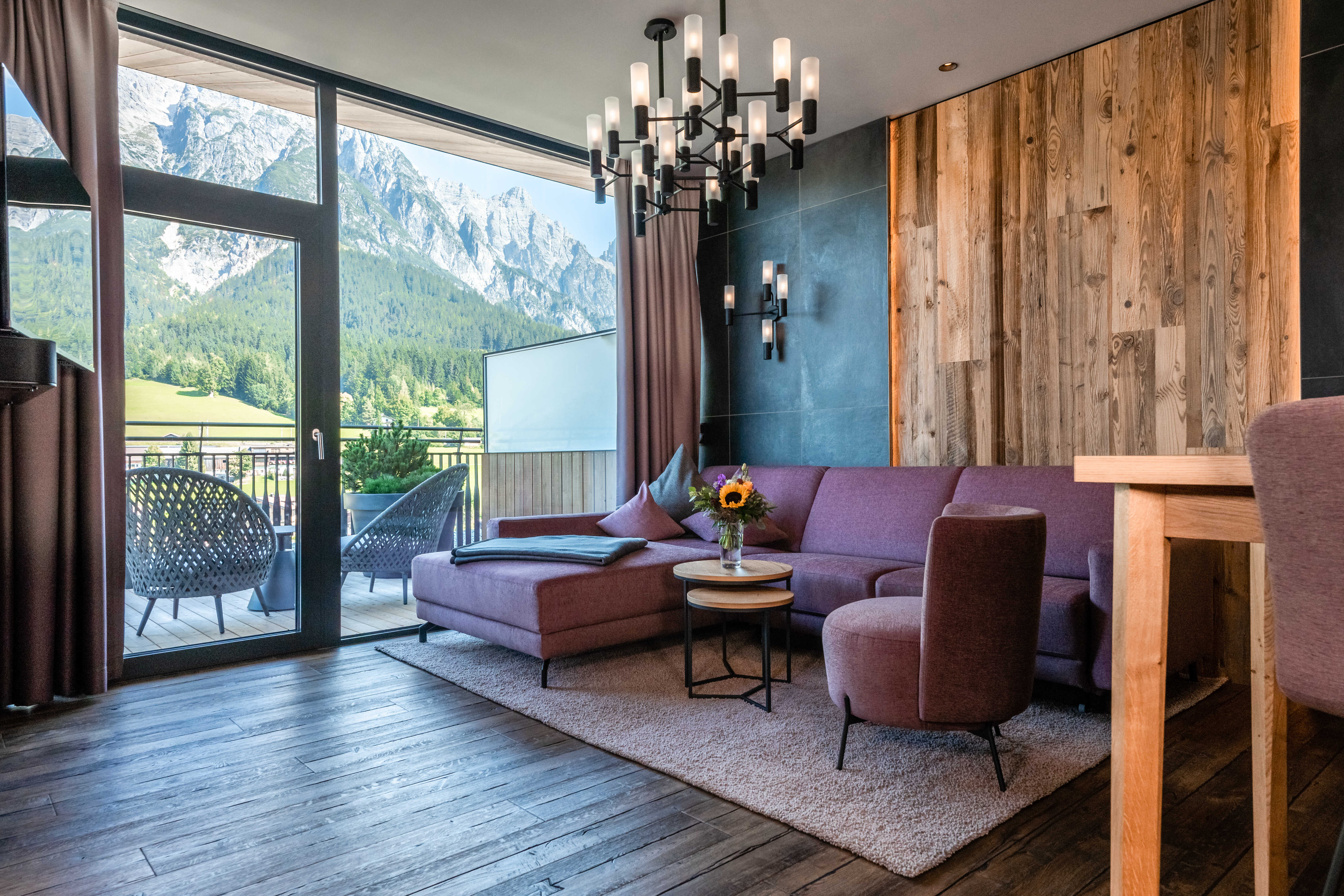 Ein Zimmer der Riederalm