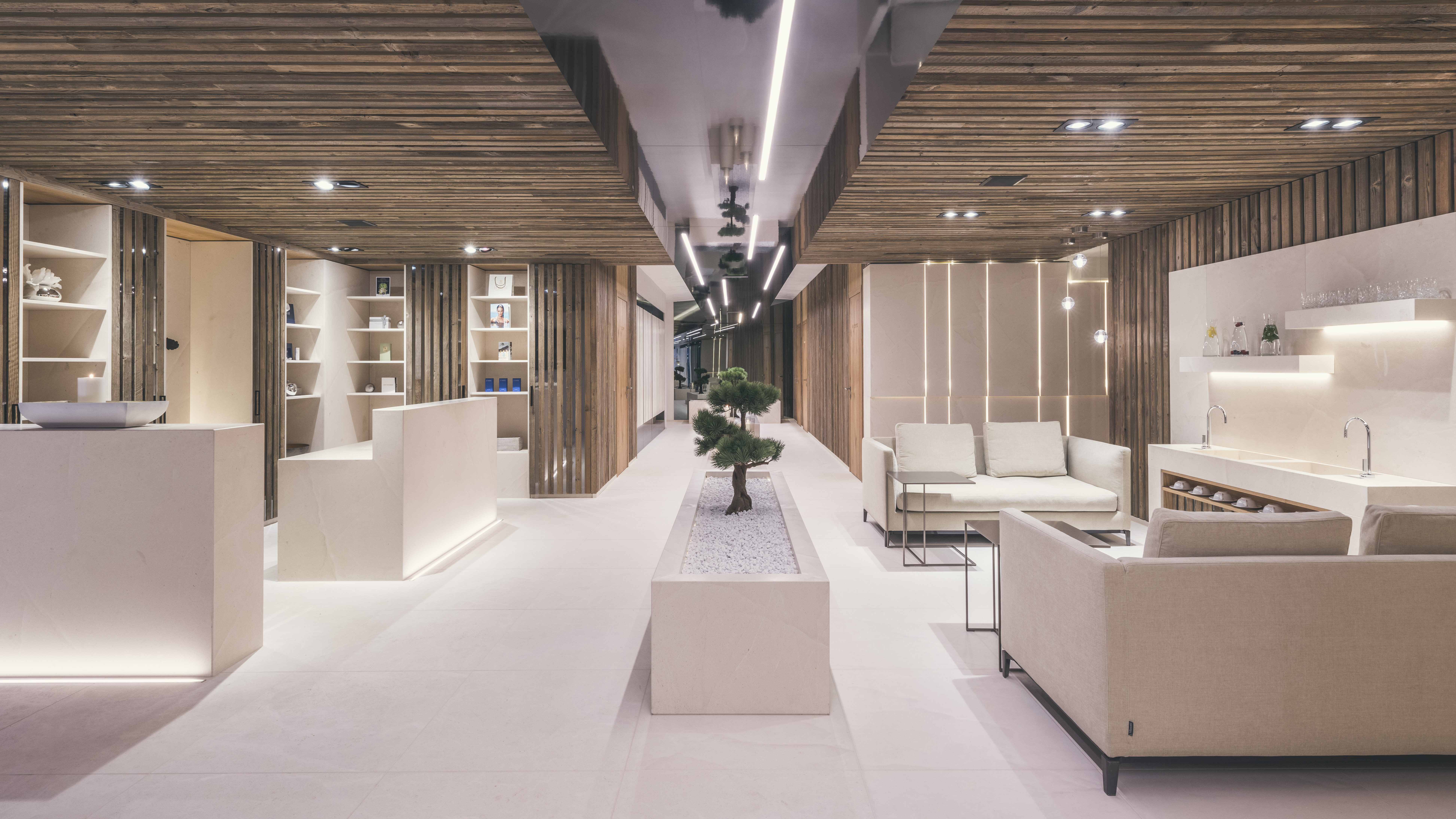 Der Wellnessbereich des Schlosshotels Ischgl
