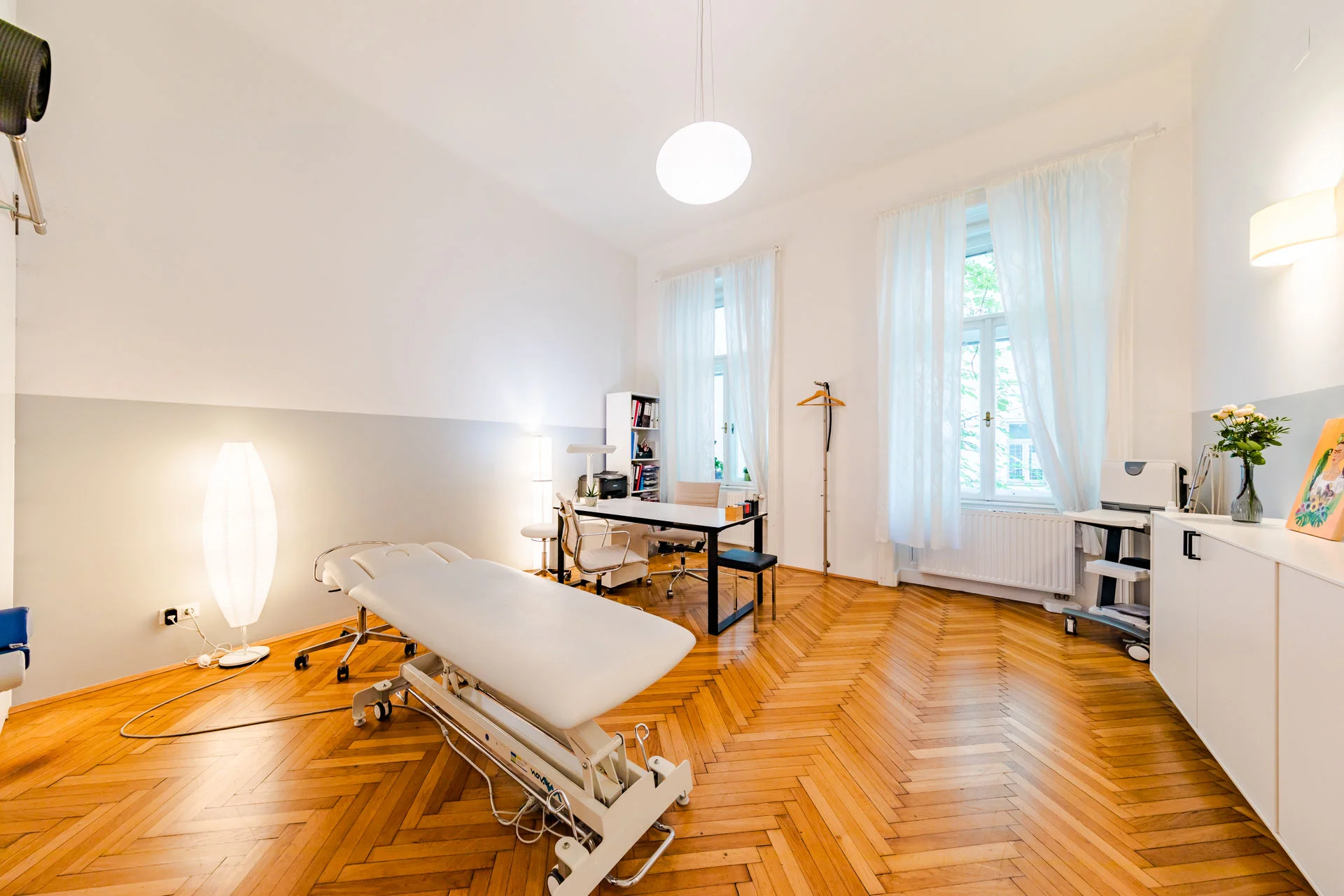 Behandlungsraum Sportordination Wien, SEO-Kunde LINE Agency