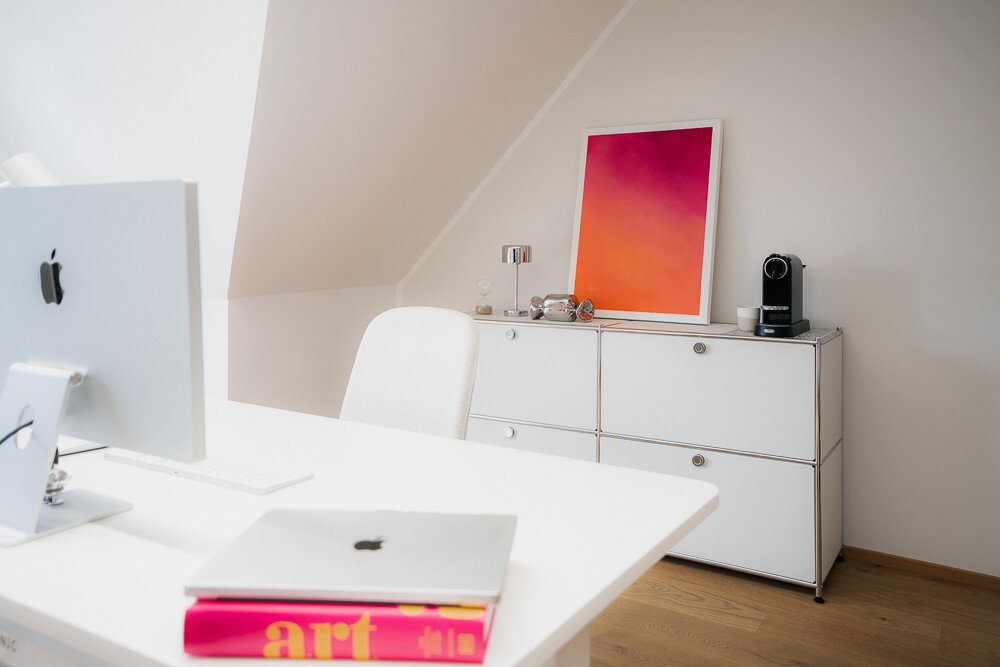 Das Büro von Janine der Online Marketing Agentur Line Agency