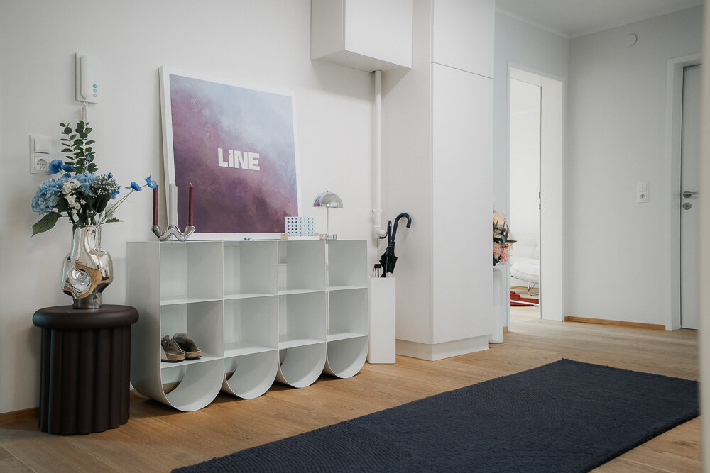 Der Eingangsbereich des Büros der Online Marketing Agentur Line Agency